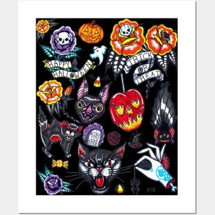 Halloween Flash Posters and Art